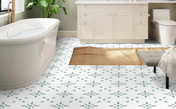 peel and stick floor tiles for bathroom