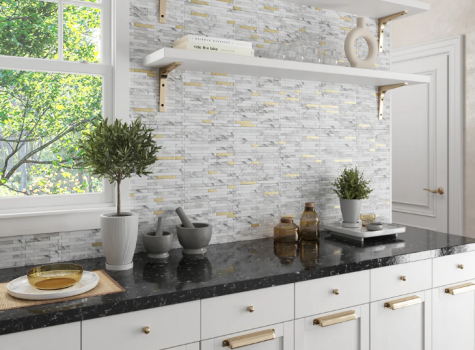 self adhesive wall tile kitchen backsplash installation