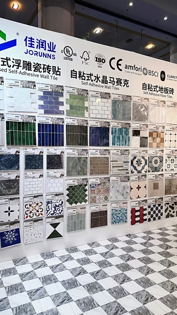 peel and stick tiles banner
