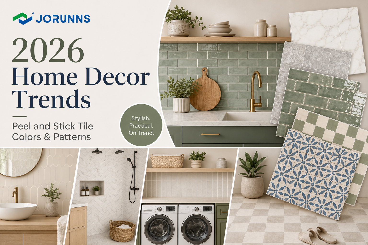 Jorunns Peel and Stick Tile Solutions